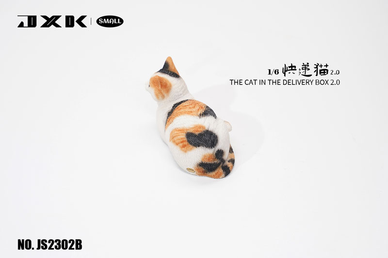 1/6 スモール 猫 イン・ザ・ダンボール 2.0 B Tri-Color（JS-2302B）