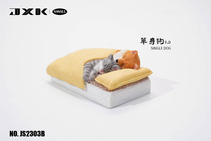 スモール シングルドッグ 9.0 猫と添い寝 B（JS2303B）