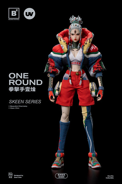 1/6 アクションフィギュア SKEEN SERIES/ ボクサー ワン ラウンド（UV202405）