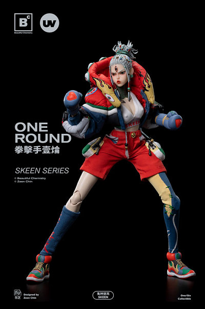 1/6 アクションフィギュア SKEEN SERIES/ ボクサー ワン ラウンド（UV202405）