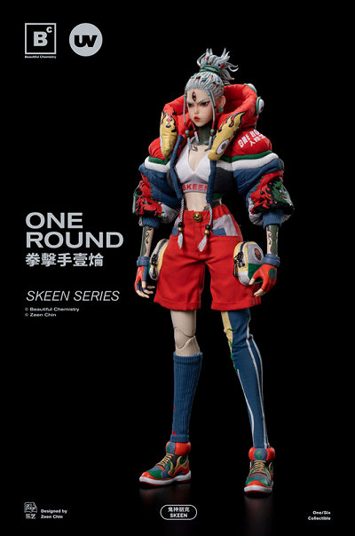 1/6 アクションフィギュア SKEEN SERIES/ ボクサー ワン ラウンド（UV202405）