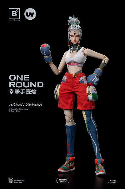 1/6 アクションフィギュア SKEEN SERIES/ ボクサー ワン ラウンド（UV202405）