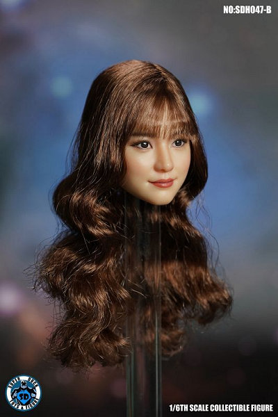 1/6 AWAlwbhBiRed Long Curiy HairjSD-H047B